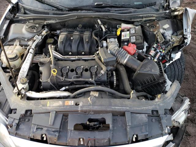 3FAHP0JG2AR288167 - 2010 FORD FUSION SEL GRAY photo 11