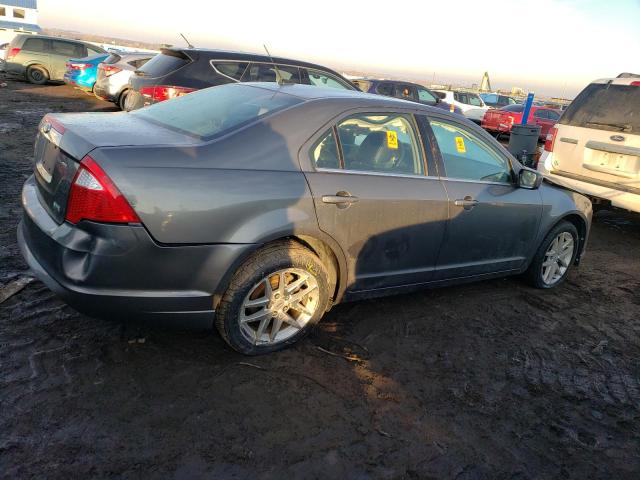 3FAHP0JG2AR288167 - 2010 FORD FUSION SEL GRAY photo 3