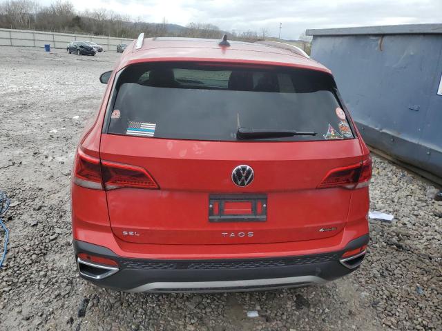 3VV2X7B21PM313966 - 2023 VOLKSWAGEN TAOS SEL RED photo 6