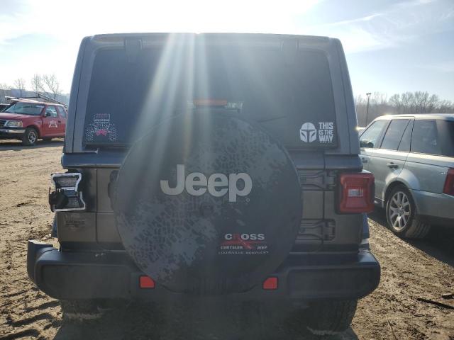 1C4HJXEGXMW507487 - 2021 JEEP WRANGLER U SAHARA GRAY photo 6