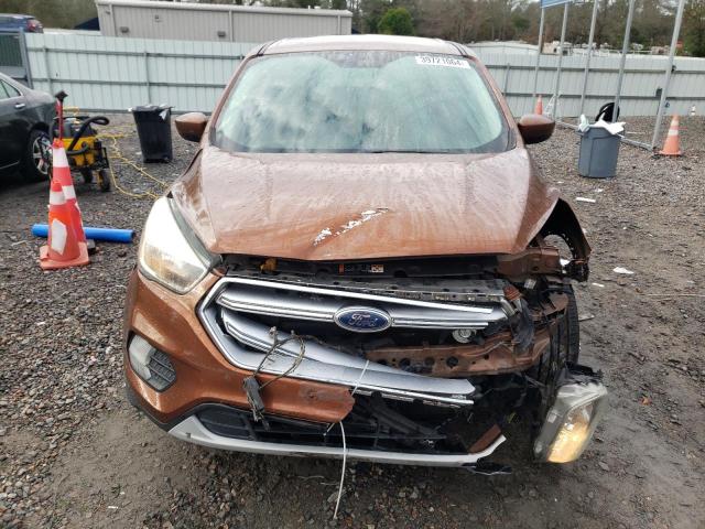 1FMCU0GD4HUA53343 - 2017 FORD ESCAPE SE ORANGE photo 5