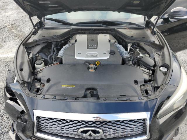 JN1BV7AR8EM702909 - 2014 INFINITI Q50 BASE BLACK photo 11