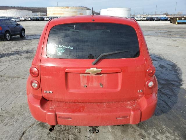 3GNCA13B59S500374 - 2009 CHEVROLET HHR LS 红色 照片 6