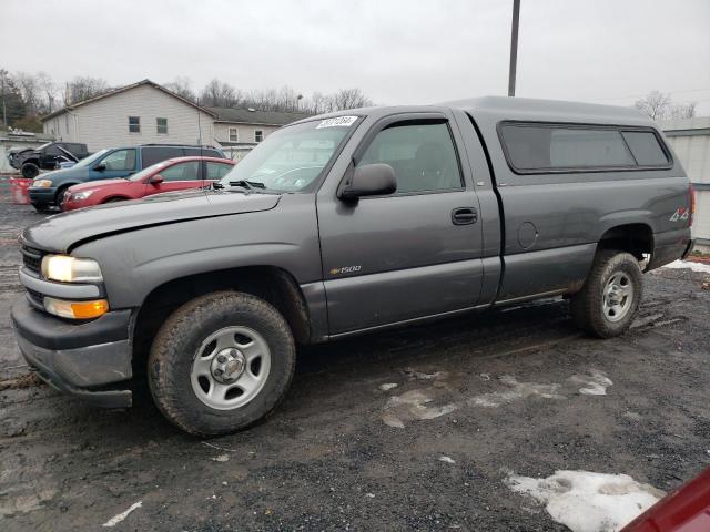 1GCEK14W22Z210358 - 2002 CHEVROLET SILVERADO K1500 GRAY photo 1