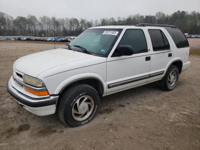 1GNDT13W91K252731 - 2001 CHEVROLET BLAZER LT WHITE photo 1