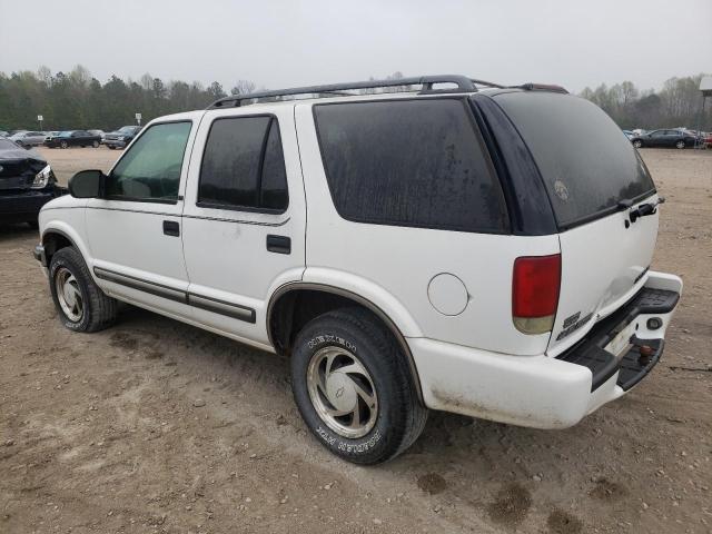 1GNDT13W91K252731 - 2001 CHEVROLET BLAZER LT WHITE photo 2