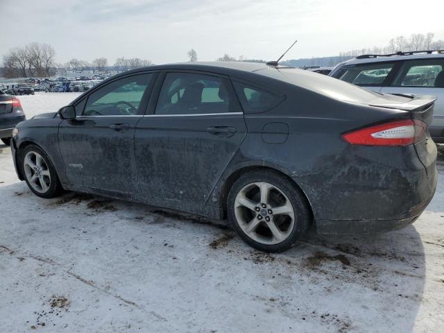 3FA6P0LU4DR201917 - 2013 FORD FUSION SE HYBRID BLACK photo 2