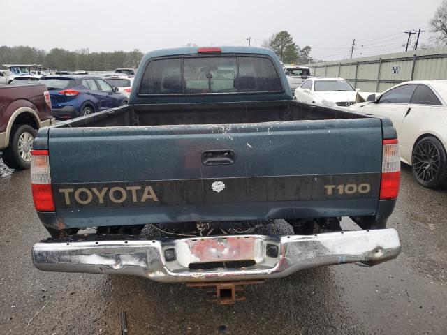 JT4TN12DXT0025271 - 1996 TOYOTA T100 XTRACAB GREEN photo 6