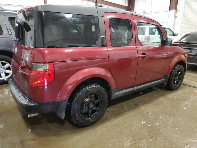 5J6YH28776L010048 - 2006 HONDA ELEMENT EX MAROON photo 3