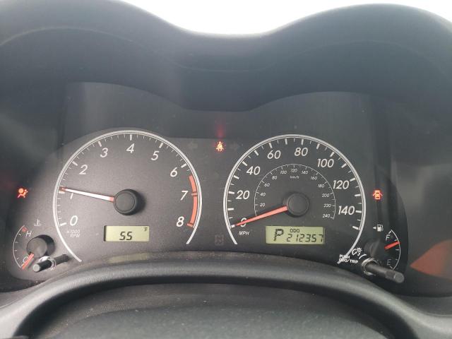 2T1BU4EE9BC647367 - 2011 TOYOTA COROLLA BASE SILVER photo 9