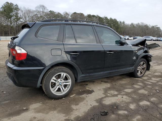 WBXPA93426WG77576 - 2006 BMW X3 3.0I BLACK photo 3