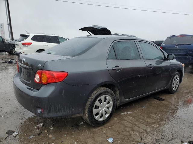 1NXBU4EE1AZ385115 - 2010 TOYOTA COROLLA BASE GRAY photo 3