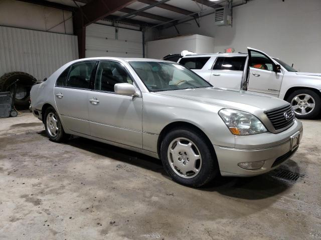 JTHBN30F320086647 - 2002 LEXUS LS 430 SILVER photo 4