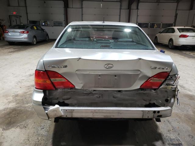 JTHBN30F320086647 - 2002 LEXUS LS 430 SILVER photo 6