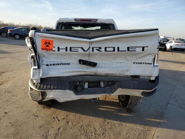 1GCPYBEK5NZ224526 - 2022 CHEVROLET SILVERADO K1500 CUSTOM WHITE photo 6