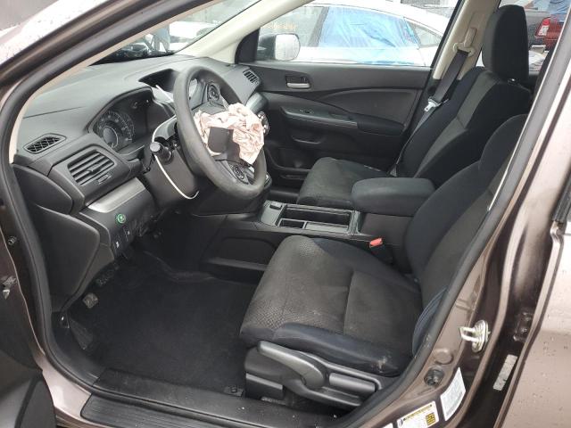 5J6RM4H41GL073987 - 2016 HONDA CR-V SE GRAY photo 7