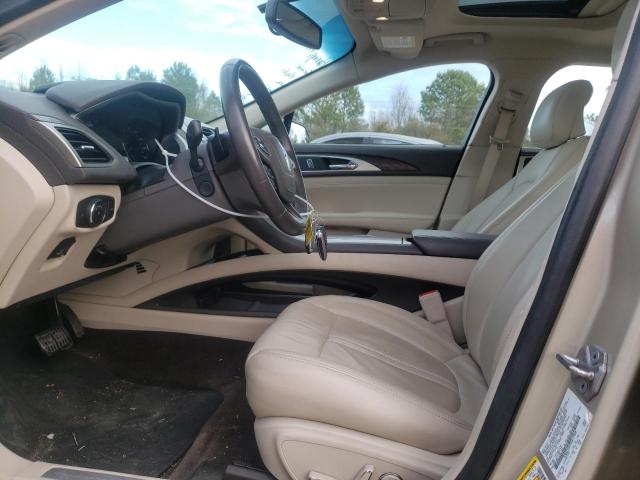 3LN6L5E97HR617909 - 2017 LINCOLN MKZ RESERVE თაფლისფერი ფოტო 7