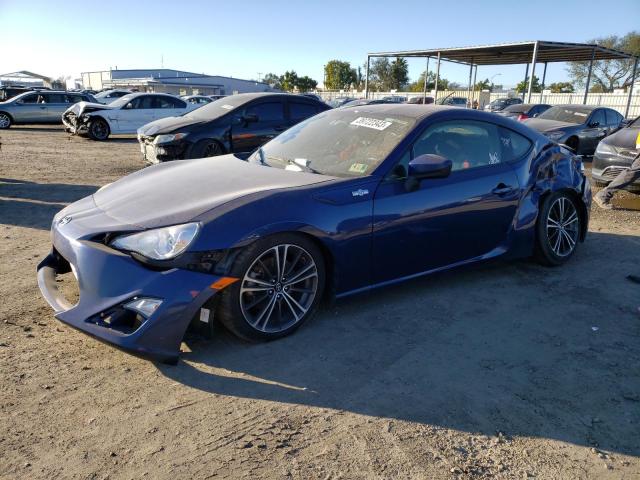 JF1ZNAA19D1715841 - 2013 TOYOTA SCION FR-S BLUE photo 1