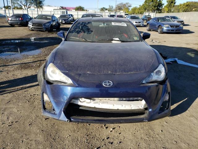 JF1ZNAA19D1715841 - 2013 TOYOTA SCION FR-S BLUE photo 5