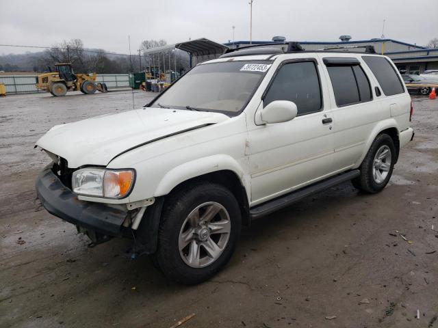 JN8DR09XX2W662793 - 2002 NISSAN PATHFINDER LE WHITE photo 1