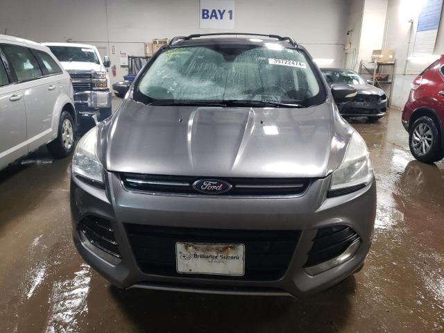 1FMCU9H92DUB44264 - 2013 FORD ESCAPE SEL GRAY photo 5