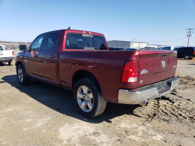 1C6RR7TT2KS614476 - 2019 RAM 1500 CLASS SLT ბურგუნდია ფოტო 2