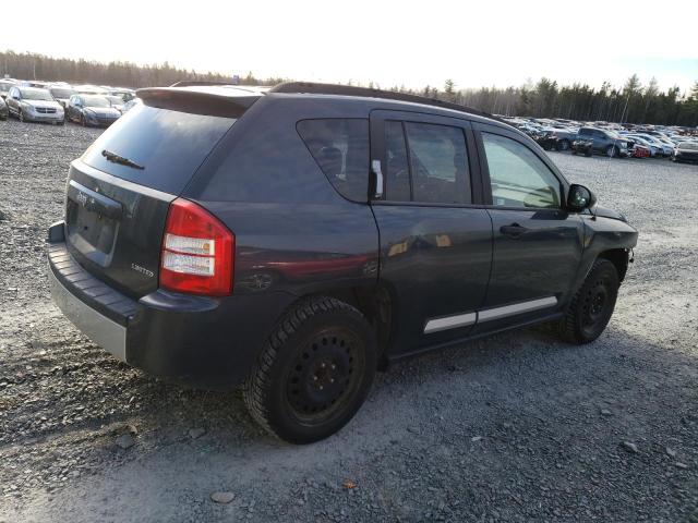 1J8FF57W57D581698 - 2007 JEEP COMPASS LIMITED BLUE photo 3