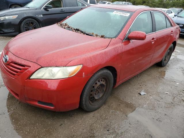 4T1BE46K87U022286 - 2007 TOYOTA CAMRY CE RED photo 1