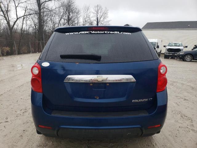 2CNALDEW6A6331654 - 2010 CHEVROLET EQUINOX LT BLUE photo 6