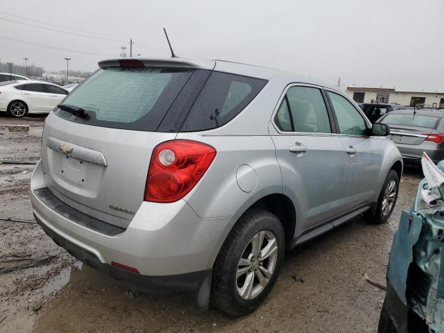 2GNFLCEK1D6291514 - 2013 CHEVROLET EQUINOX LS SILVER photo 3