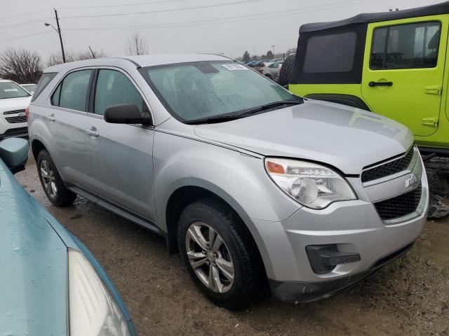 2GNFLCEK1D6291514 - 2013 CHEVROLET EQUINOX LS SILVER photo 4