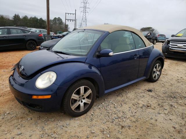 3VWRF31Y16M315503 - 2006 VOLKSWAGEN NEW BEETLE CONVERTIBLE OPTION PACKAGE 1 BLUE photo 1