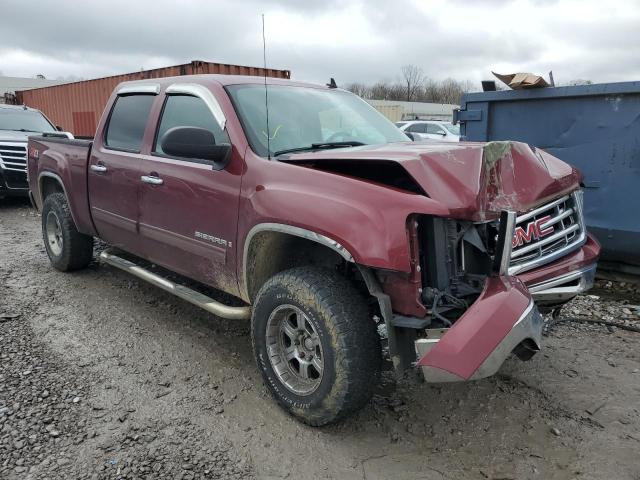 3GTEK233X9G220126 - 2009 GMC SIERRA K1500 SLE RED photo 4