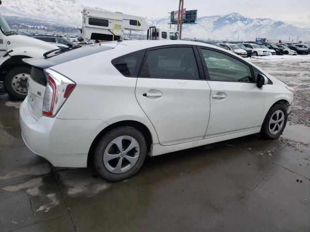 JTDKN3DU4F1887081 - 2015 TOYOTA PRIUS WHITE photo 3