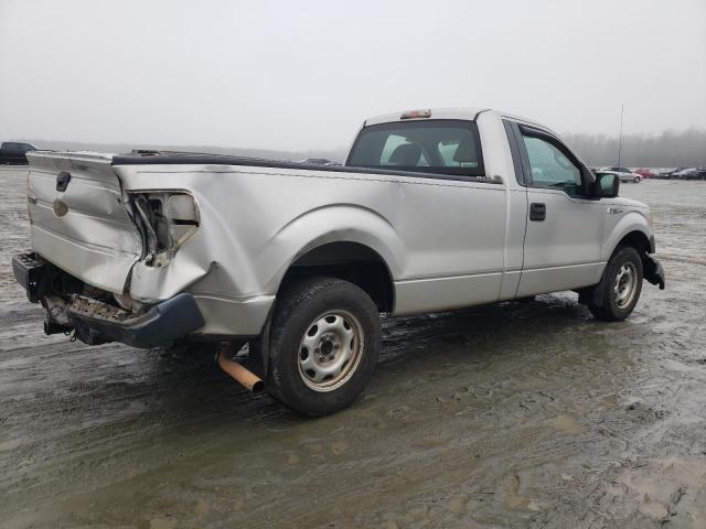 1FTRF12W99KB04341 - 2009 FORD F150 SILVER photo 3