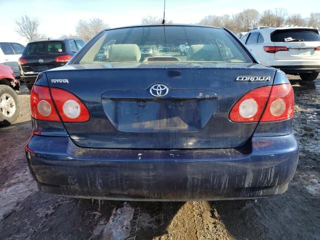 2T1BR32E75C417718 - 2005 TOYOTA COROLLA CE BLUE photo 6