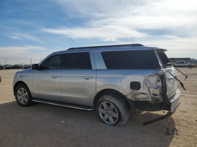 1FMJK1HT7KEA10240 - 2019 FORD EXPEDITION MAX XLT SILVER photo 2