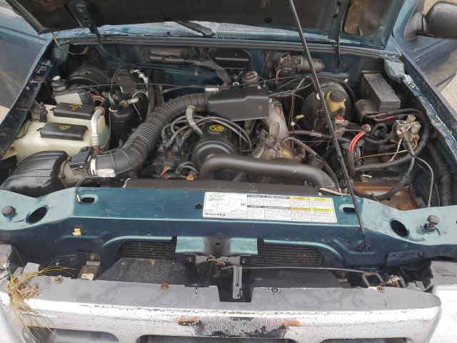 1FTYR10C8WPA61315 - 1998 FORD RANGER GREEN photo 11