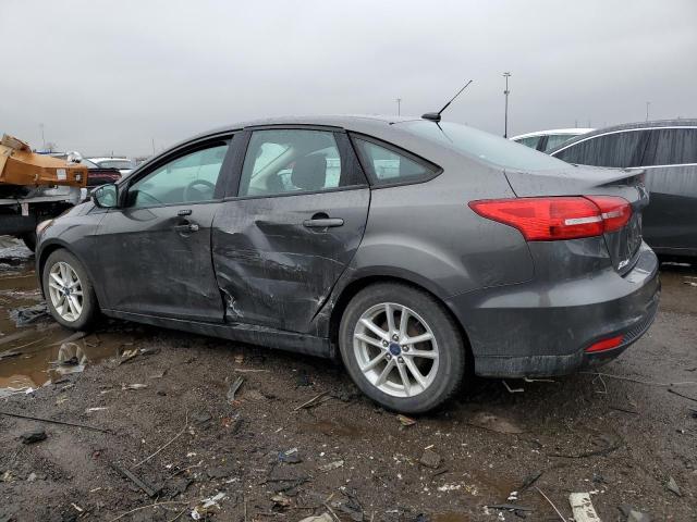 1FADP3F27GL208396 - 2016 FORD FOCUS SE GRAY photo 2