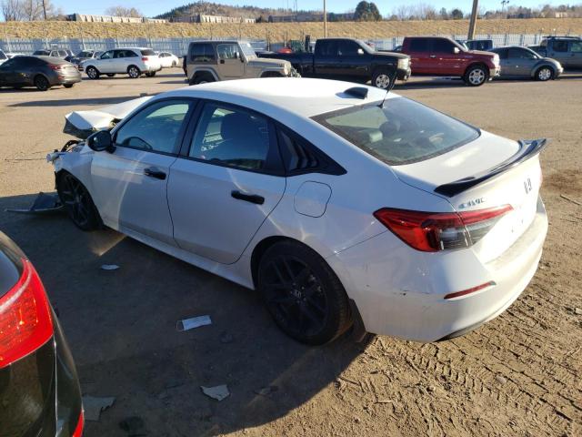 2HGFE2F5XNH500200 - 2022 HONDA CIVIC SPORT 白色 照片 2