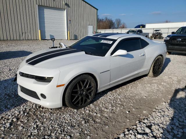 2G1FA1E30E9154276 - 2014 CHEVROLET CAMARO LS WHITE photo 1