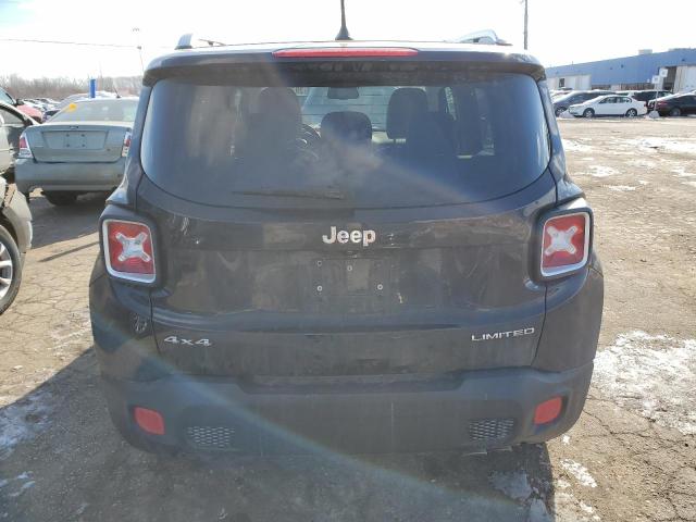 ZACCJBDT0FPB58656 - 2015 JEEP RENEGADE LIMITED BLACK photo 6