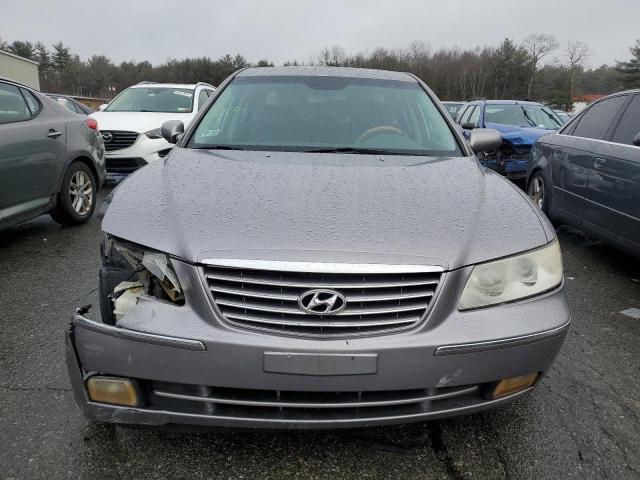 KMHFC46F86A131020 - 2006 HYUNDAI AZERA SE SILVER photo 5