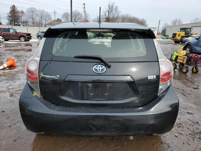 JTDKDTB39D1540095 - 2013 TOYOTA PRIUS C BLACK photo 6