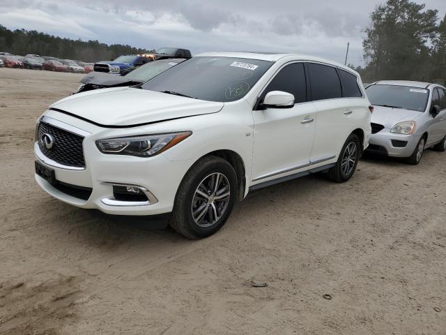 5N1DL0MM8KC533166 - 2019 INFINITI QX60 LUXE WHITE photo 1