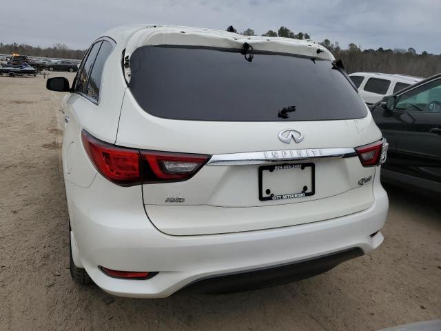 5N1DL0MM8KC533166 - 2019 INFINITI QX60 LUXE WHITE photo 6