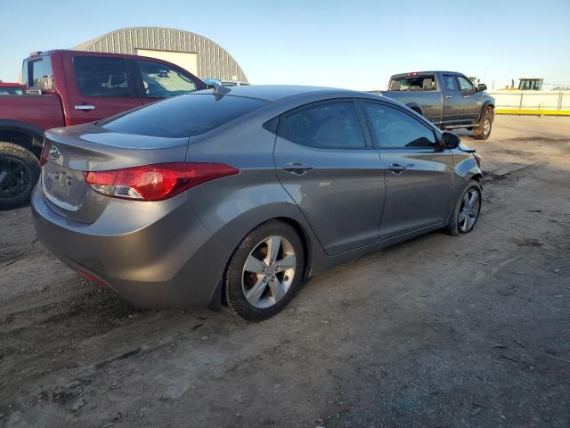 5NPDH4AE9DH402622 - 2013 HYUNDAI ELANTRA GLS GRAY photo 3