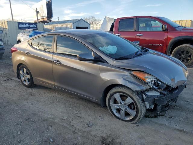 5NPDH4AE9DH402622 - 2013 HYUNDAI ELANTRA GLS GRAY photo 4