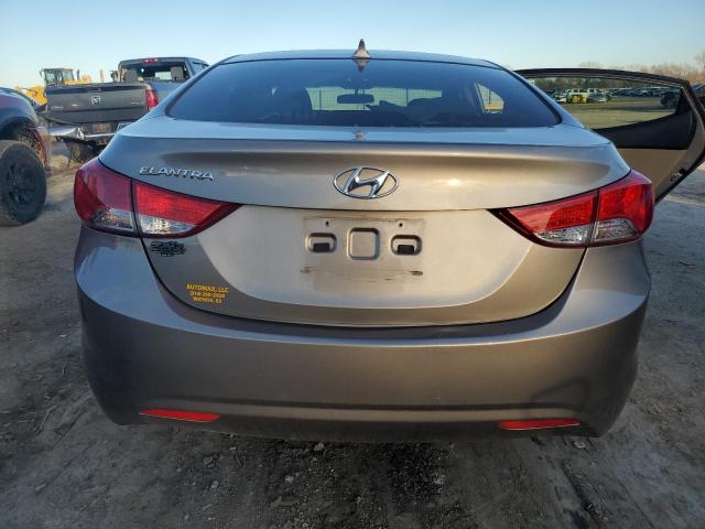 5NPDH4AE9DH402622 - 2013 HYUNDAI ELANTRA GLS GRAY photo 6