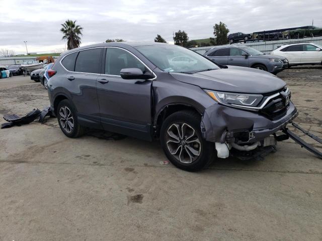 2HKRW1H54MH413091 - 2021 HONDA CR-V EX GRAY photo 4